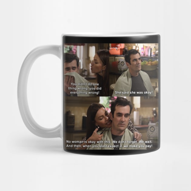 Gloria Pritchett and Phil Dunphy quote from Modern Family by FnsShop